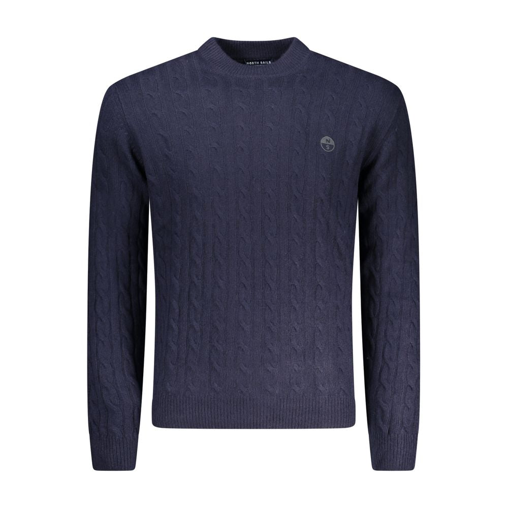 North Sails Blue Polyamide Men's Sweater