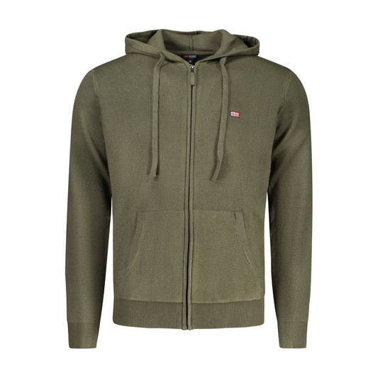 Norway 1963 Verde Poliammide Men Cardigan