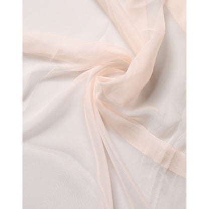 Dolce & Gabbana Light Pink Stole Silk Neck Wrap Shawl Scarf