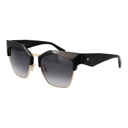 Police Black Plastic Sunglasses