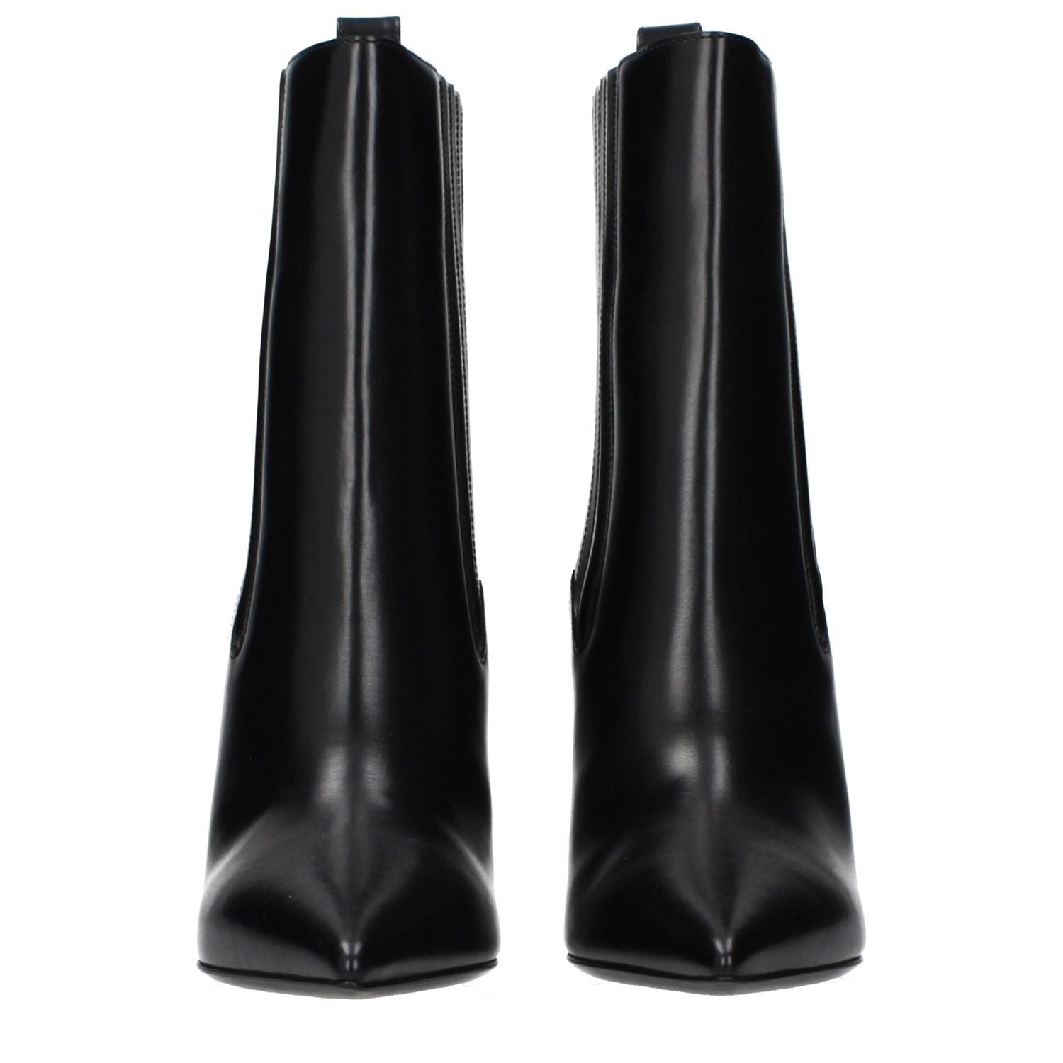 Valentino Garavani Black Leather Ankle Boots