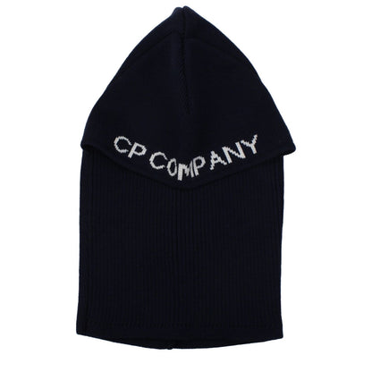 C.P. Company Blue Wool Beanie
