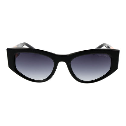Trussardi Black Acetate Sunglasses