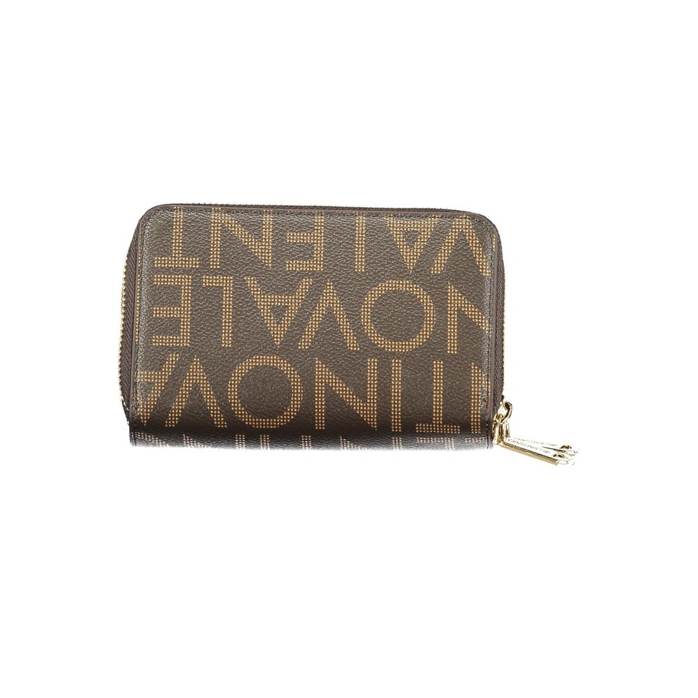 Mario Valentino Marrone Polyurethane Women Wallet