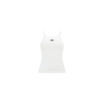 Fendi White Cotton T-Shirt