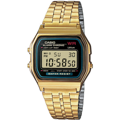 CASIO VINTAGE Mod. ICONIC. GOLD - BLACK WATCHES