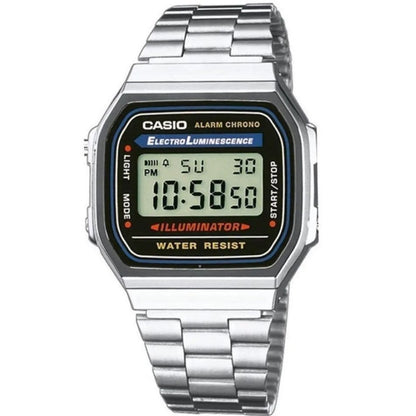 CASIO VINTAGE Mod. ICONIC - CLASSIC SILVER WATCHES