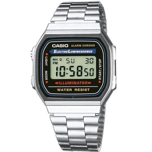 CASIO VINTAGE Mod. ICONIC - CLASSIC SILVER WATCHES
