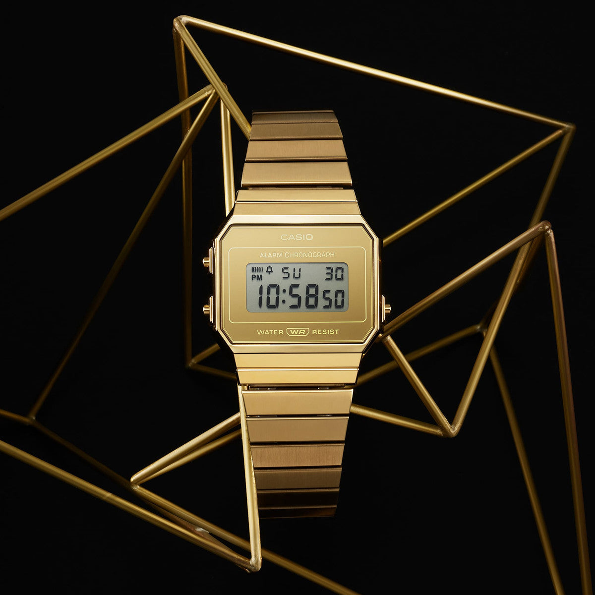 CASIO VINTAGE Mod. ICONIC SLIM DESIGN - GOLD