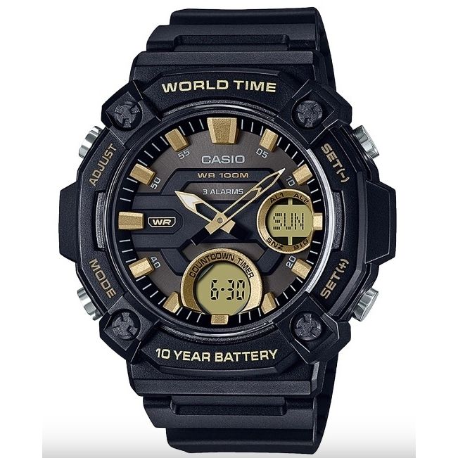 CASIO Mod. OVERSIZE 10 YEAR BATTERY