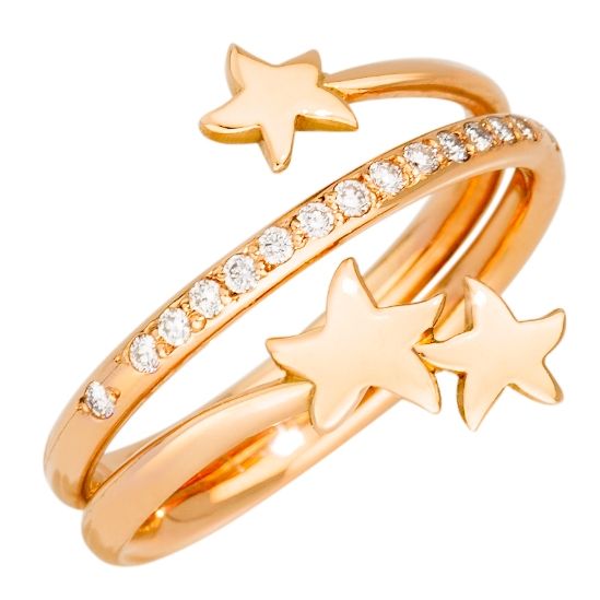 ANELLI DODO MOD. DAC1007STAR3DB09R53 DESIGNER FASHION JEWELLERY