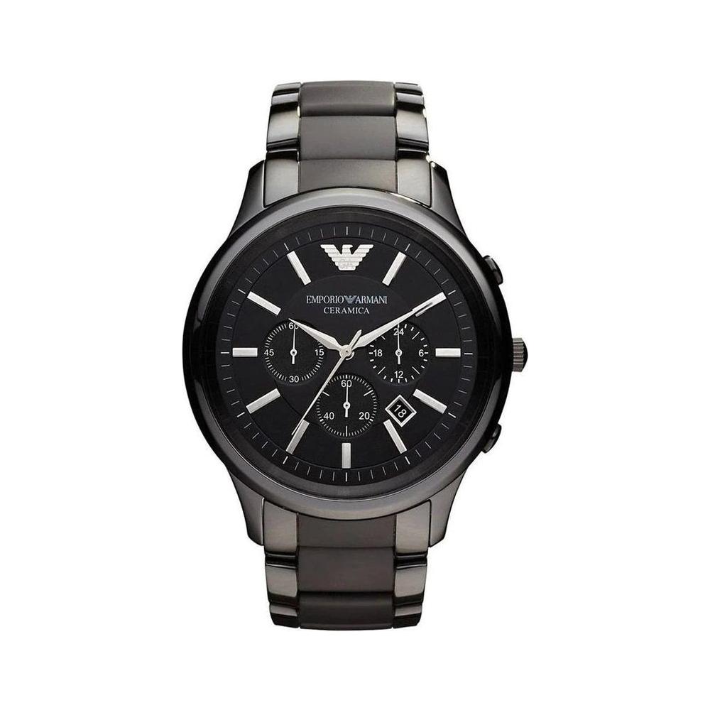 Emporio Armani Black  Watch black-watch-1