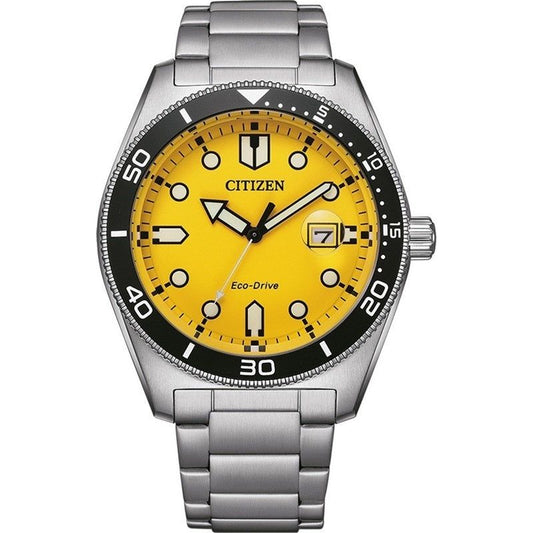 CITIZEN Mod. OF COLLECTION - MARINE 1760 Eco Drive - Yellow-0