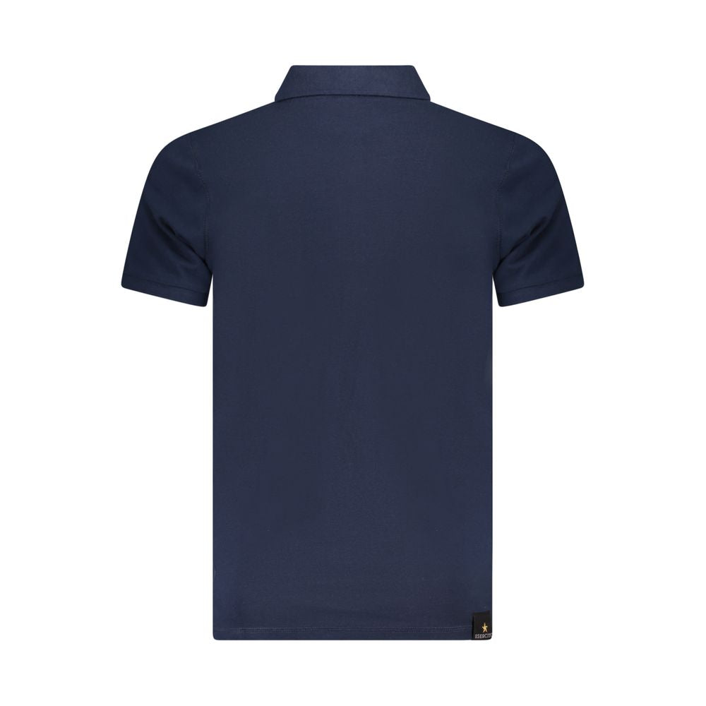 Accademia Militare Blu Cotton Mens Polo