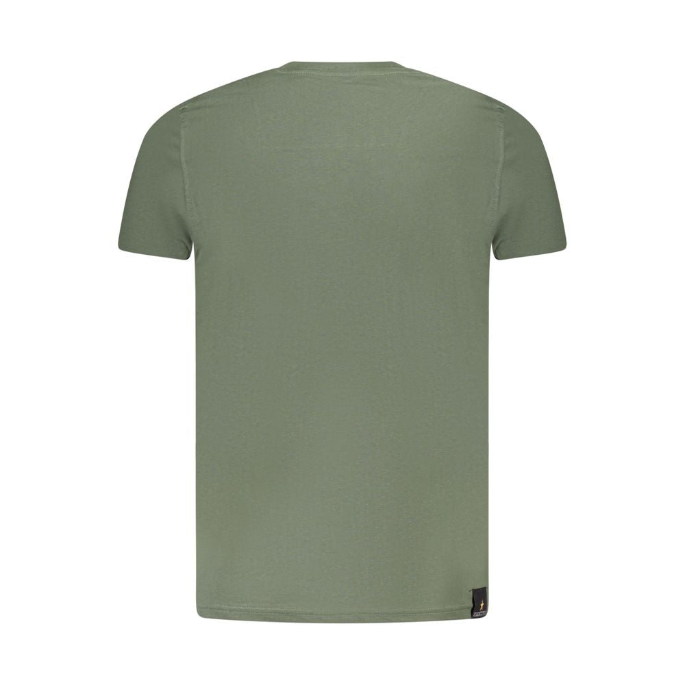 Accademia Militare Verde Cotton Mens T-Shirt