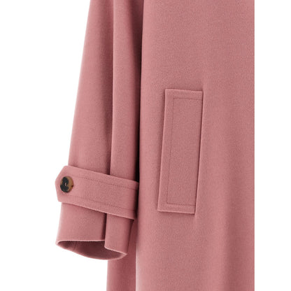 Alberto Biani Multicolor Virgin Wool Coat