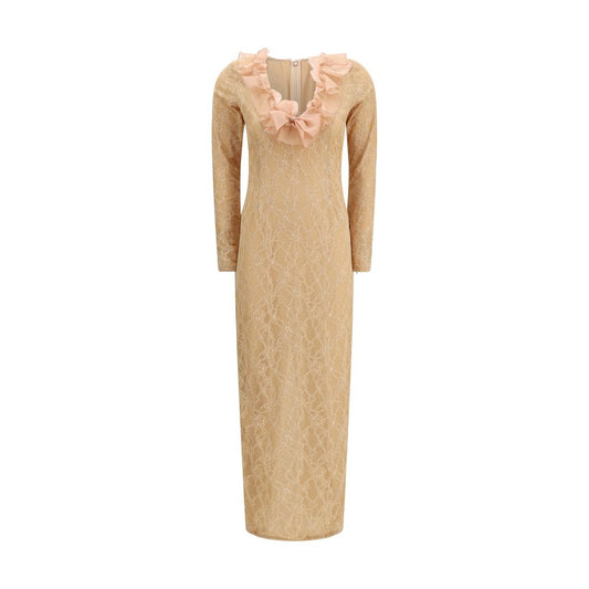 Alessandra Rich Multicolor Polyamide Cocktail Dress 1728,72470364320,Alessandra Rich,Clothing,Cocktail - Dresses - Clothing,Dresses - Clothing,IT38 | S,IT40 | M,IT42 | L,Long - Dresses - Clothing,Longsleeve - Dresses - Clothing,Multicolor,New with tags,Pa