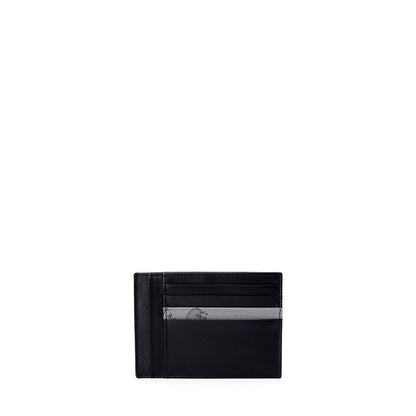 Alviero Martini Prima Classe Gray Leather Cardholder
