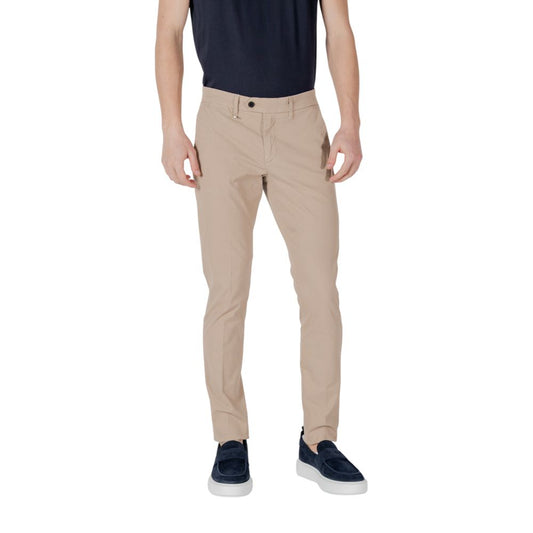 Antony Morato Beige Cotton Skinny Pants Antony Morato