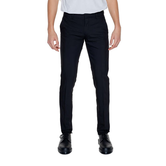Antony Morato Black Polyester Pant Antony Morato