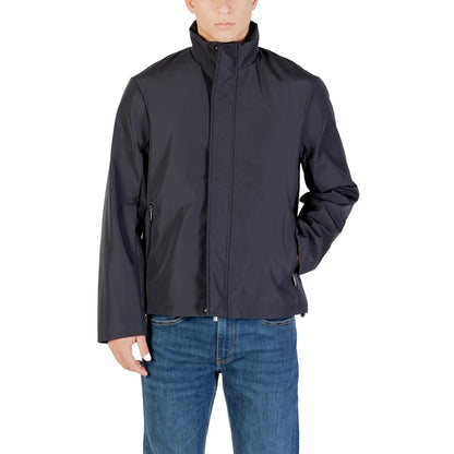 Armani Exchange Blue Polyester Full-Length Jacket 1728,71956299936,Armani Exchange,Blue,Clothing,Full-Length Jackets - Jackets & Coats - Clothing,IT44 | S,IT46 | M,IT48 | L,Jackets & Coats - Clothing,Men,New with tags