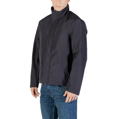 Armani Exchange Blue Polyester Full-Length Jacket 1728,71956299936,Armani Exchange,Blue,Clothing,Full-Length Jackets - Jackets & Coats - Clothing,IT44 | S,IT46 | M,IT48 | L,Jackets & Coats - Clothing,Men,New with tags