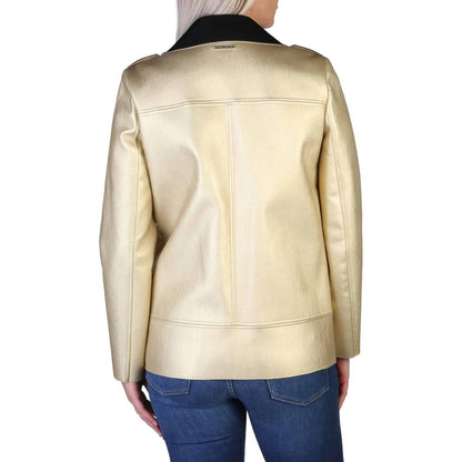 Armani Exchange Jackets 6ZYB53_YNFTZ_1642,All Year,allout,Armani Exchange,Category-Clothing,Clothing,Gender-Women,Gold,Jackets,Jackets & Coats - Women - Clothing,Polyester,Subcategory-JacketsandCoats,Women,Women > Clothing > Jackets,women >Bags,women>acce