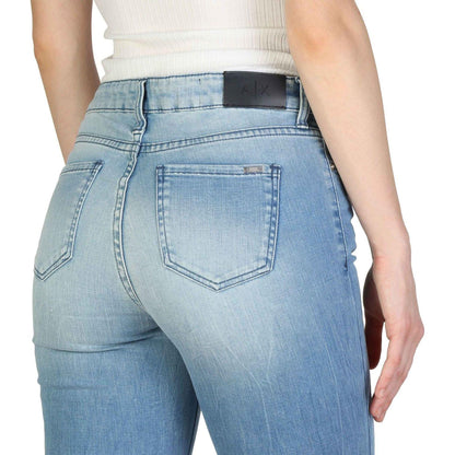 Armani Exchange Jeans 3ZYJ65Y2CSZ1500,allout,Armani Exchange,Blue,Category-Clothing,Clothing,Cotton,Gender-Women,Jeans,Jeans & Pants - Women - Clothing,Spring/Summer,steelblue,Subcategory-JeansandPants,Women,Women > Clothing > Jeans,women >Bags,women>acce