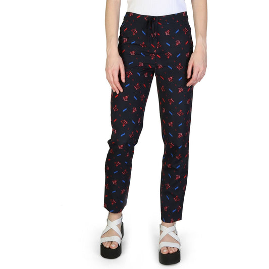 Armani Exchange Trousers 3ZYP25YNBSZ05AF,allout,Armani Exchange,Blue,Category-Clothing,Clothing,Gender-Women,Jeans & Pants - Women - Clothing,Polyester,red,Spring/Summer,Subcategory-JeansandPants,Trousers,Women,Women > Clothing > Trousers,women >Bags,wome