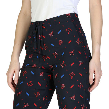Armani Exchange Trousers 3ZYP25YNBSZ05AF,allout,Armani Exchange,Blue,Category-Clothing,Clothing,Gender-Women,Jeans & Pants - Women - Clothing,Polyester,red,Spring/Summer,Subcategory-JeansandPants,Trousers,Women,Women > Clothing > Trousers,women >Bags,wome