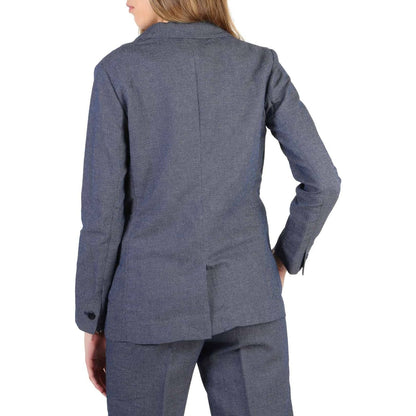 Armani Jeans Formal jacket 3Y5G42_5NYLZ_2539,Armani Jeans,Blue,Category-Clothing,Clothing,Cotton,Formal jacket,Gender-Women,Jackets & Coats - Women - Clothing,navy,Spring/Summer,Subcategory-JacketsandCoats,Subcategory-SuitsandBlazers,Suits & Blazers - Wom