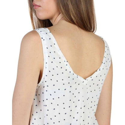 Armani Jeans Tops Armani Jeans,C5022_ZB_1,Category-Clothing,Clothing,Gender-Women,Spring/Summer,Subcategory-TopsandT-Shirts,Tops,Tops & T-Shirts - Women - Clothing,Viscose,White,Women,women >Bags,women>accessorries
