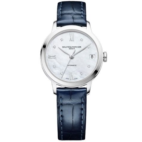 BAUME & MERCIER Mod. CLASSIMA Automatic W-Diamonds Lady,LUXURY WATCHES,Wristwatch
