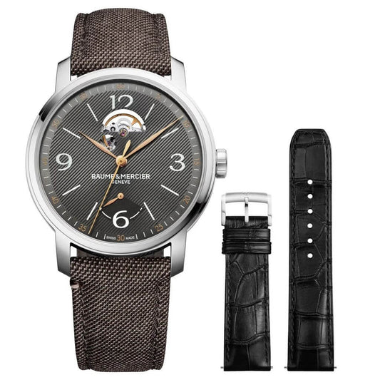 BAUME & MERCIER Mod. CLASSIMA SPECIAL EDITION - Open Balance + Extra strap
