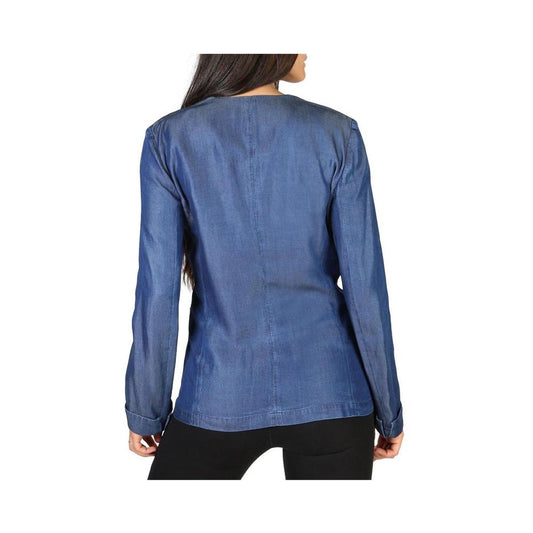 Emporio Armani Blue  Jackets & Coat blue-jackets-coat-1