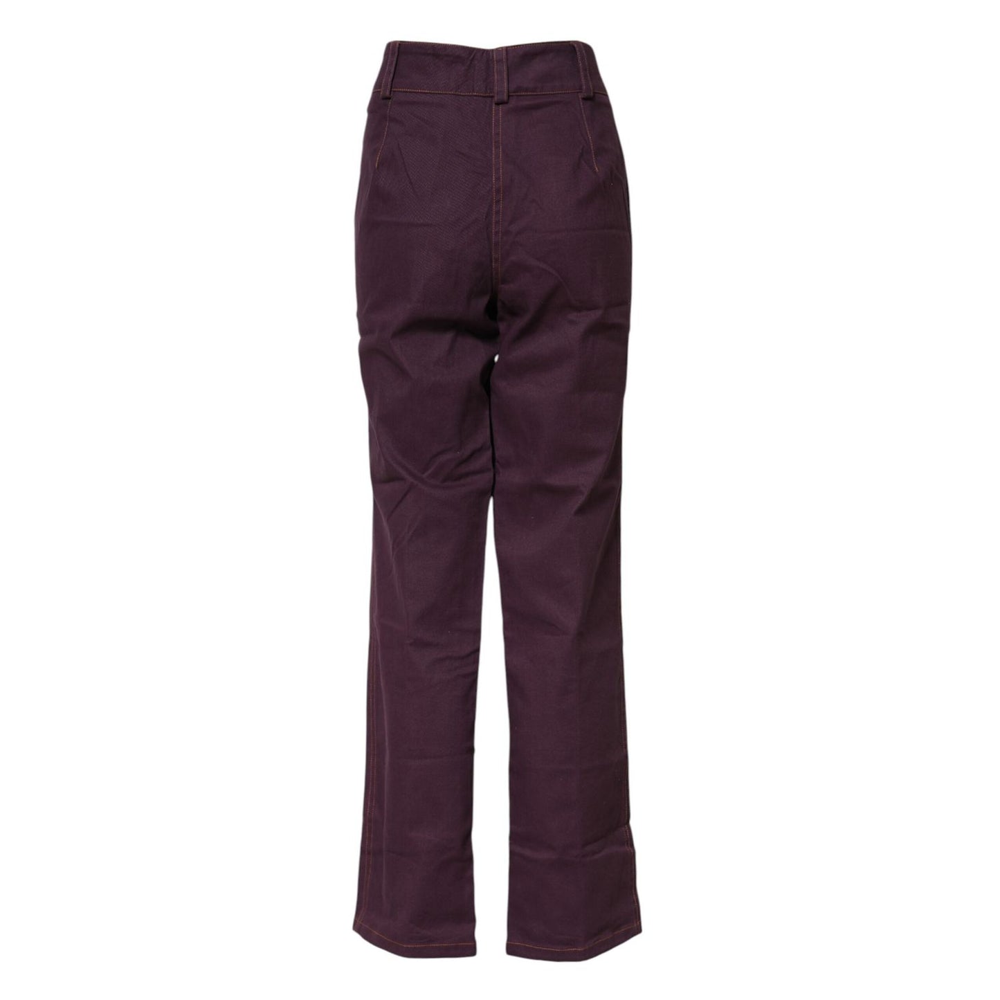 BENCIVENGA Purple High Waisted Tapered Pants BENCIVENGA