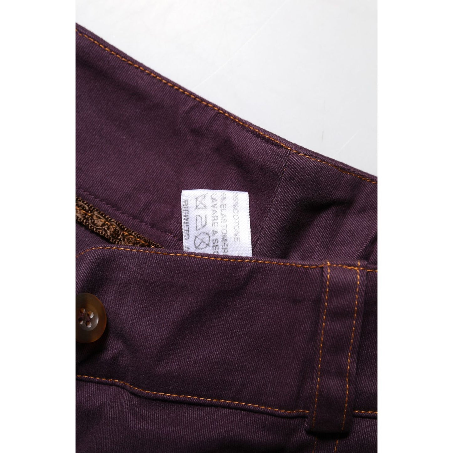 BENCIVENGA Purple High Waisted Tapered Pants BENCIVENGA
