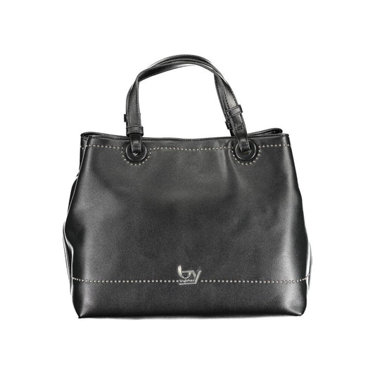 BYBLOS Black Polyurethane Women Handbag