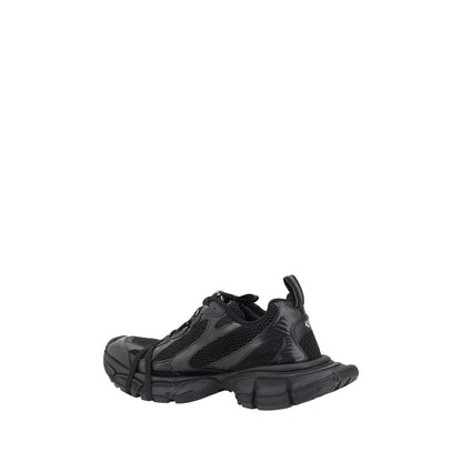 Balenciaga Black Rubber Athletic Sneakers