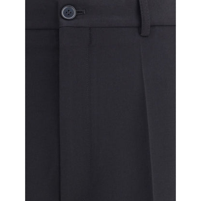 Balenciaga Black Viscose Dress Pants Balenciaga