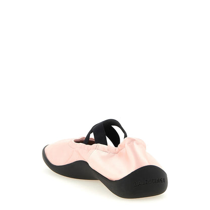 Balenciaga Multicolor Polyester Ballet Flats