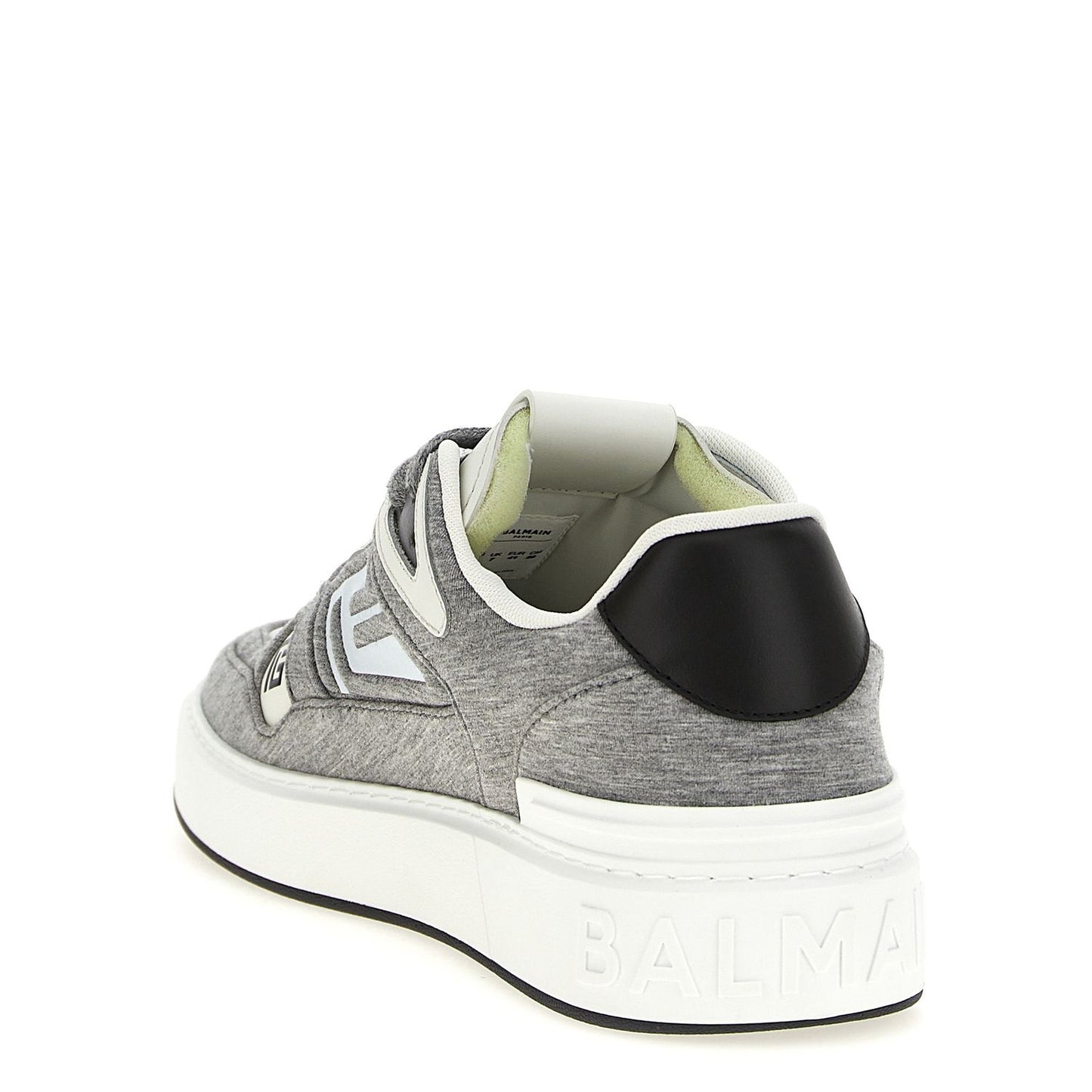 Balmain Multicolor Polyester Athletic Sneakers