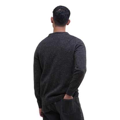Barbour Black Wool Sweatshirt 1728,71956299936,Barbour,Black,Clothing,IT46 | M,IT48 | L,IT52 | XL,Men,New with tags,Sweaters - Clothing,Sweatshirts - Sweaters - Clothing