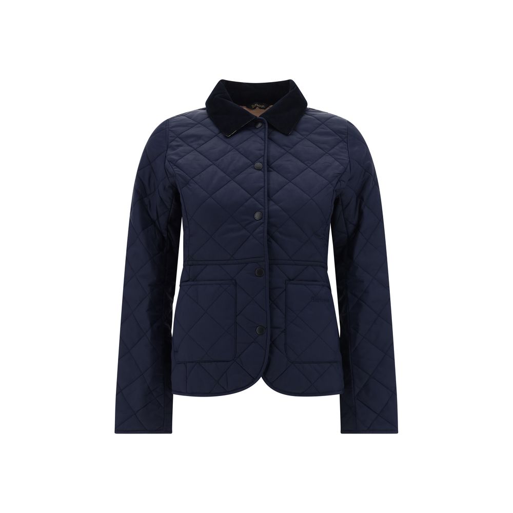 Barbour Blue Polyester Coat 12,14,1728,72470364320,8,Barbour,Blue,Clothing,Coats - Jackets & Coats - Clothing,Jackets & Coats - Clothing,New with tags,Women