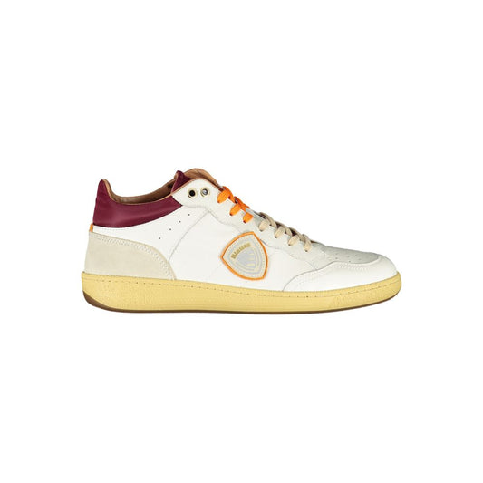 Blauer Bianco Leather Men Sneaker Blauer
