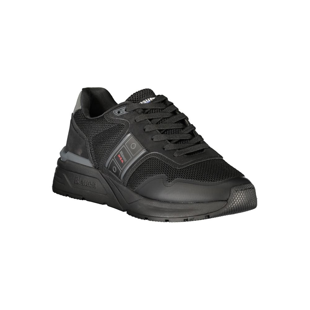 Blauer Nero Polyester Men Sneaker