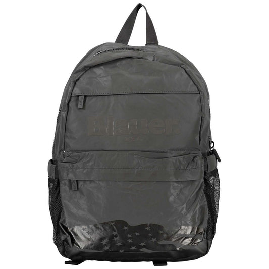 Blauer Nero Polyester Men's Backpack 1728,67403481248,Backpacks - Bags,Bags,Black,Blauer,Men,New with tags