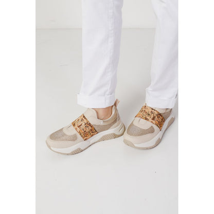 Blauer White Cotton Casual Pants Blauer