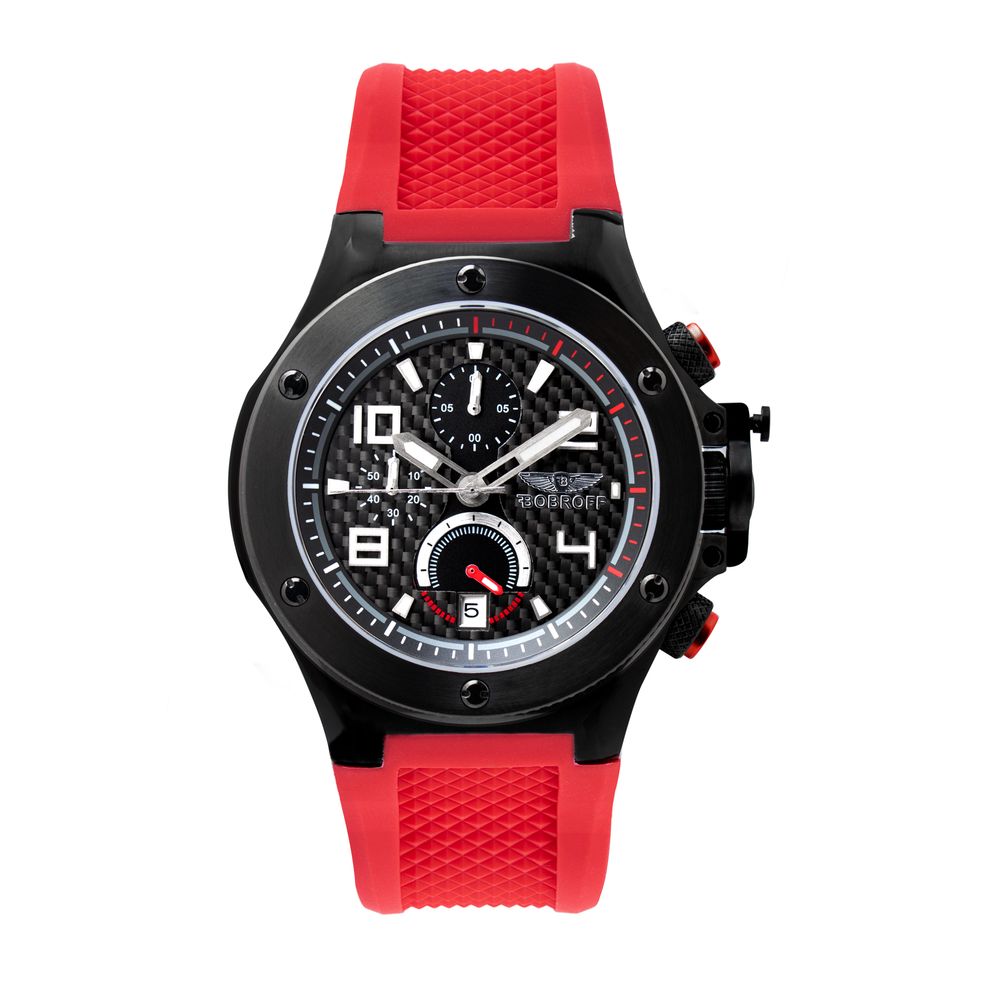 Bobroff Multicolor Rubber Sport Watch