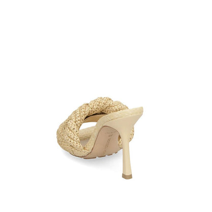 Bottega Veneta Beige Raffia Mules 1728,75611013280,Beige,Bottega Veneta,EU39.5/US9.5,Flats - Shoes,Mules - Flats - Shoes,New with tags,Shoes,Women